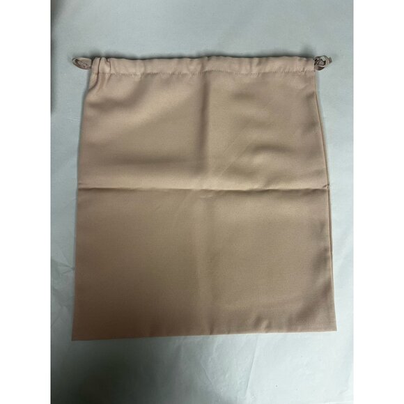 STUART WEITZMAN Pink Drawstring Shoe Dust Storage Travel Bag - 14" x 15.5" New - Picture 2 of 6